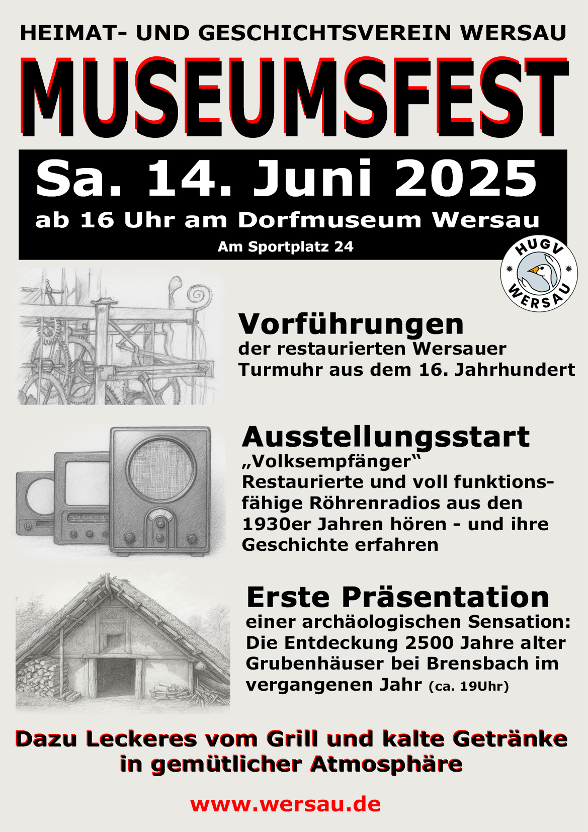 Plakat Museumsfest25